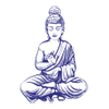 The Buddha statue symbolizes Vijayawada and is featured in its logo.